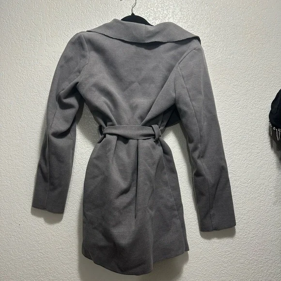 Vintage Y2K Forever 21 Women's Gray Trench Coat - Picture 10 of 10
